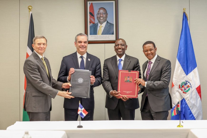 Accord Cadre entre le Président du Kenya et de la République dominicaine
